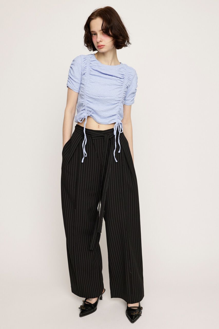 SLY「CENTER TAPE TUCKED TROUSERS」|その他|