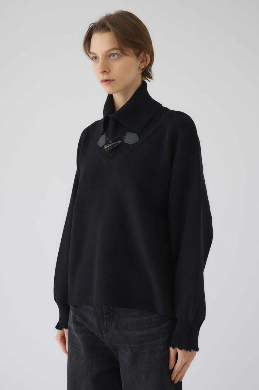 RIM.ARK 「Toggle motif knit tops」|ニット・セーター|