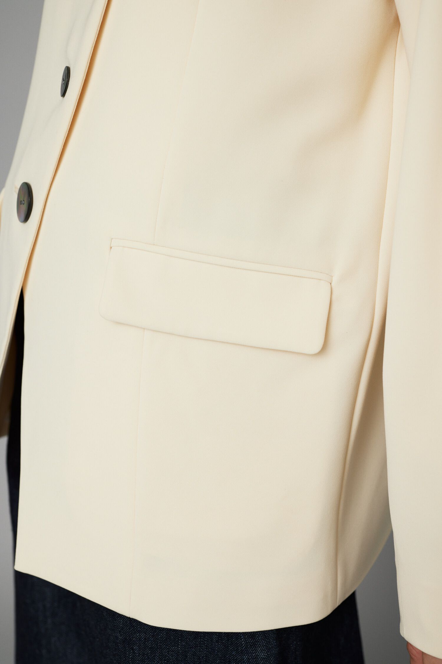 HeRIN.CYE「Wave neck jacket」|その他|