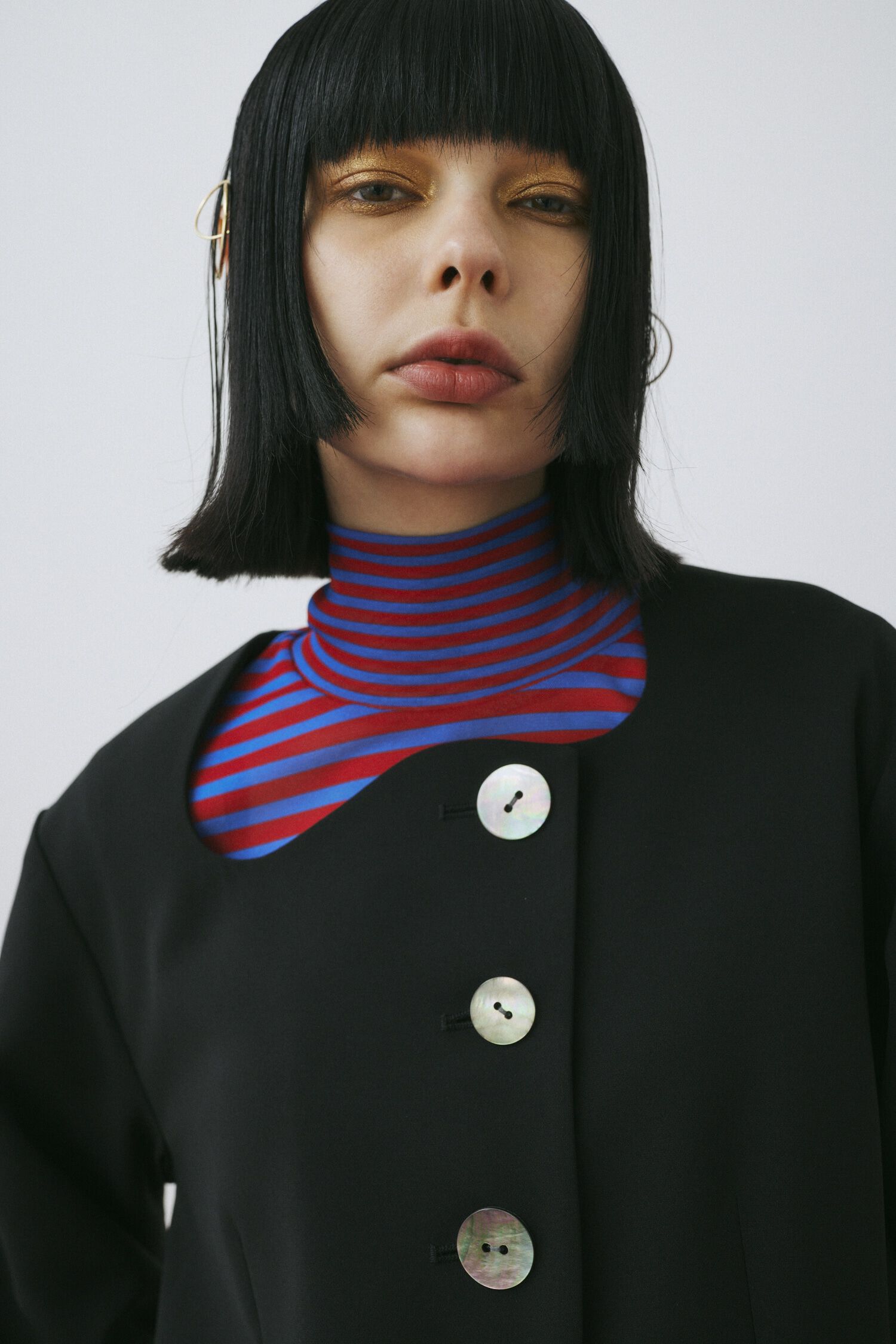 HeRIN.CYE「Wave neck jacket」|その他|