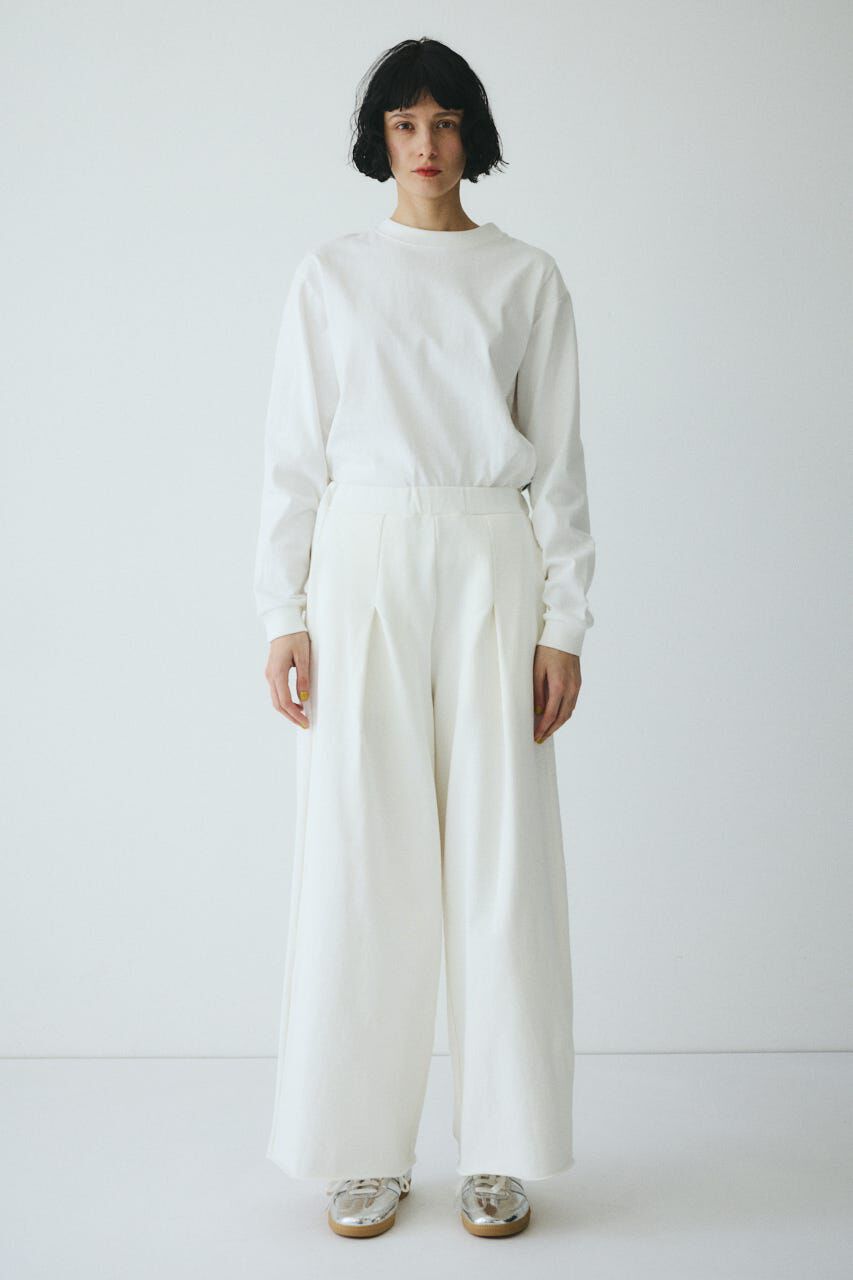 HeRIN.CYE「Tuck wide pants」|その他|WHT