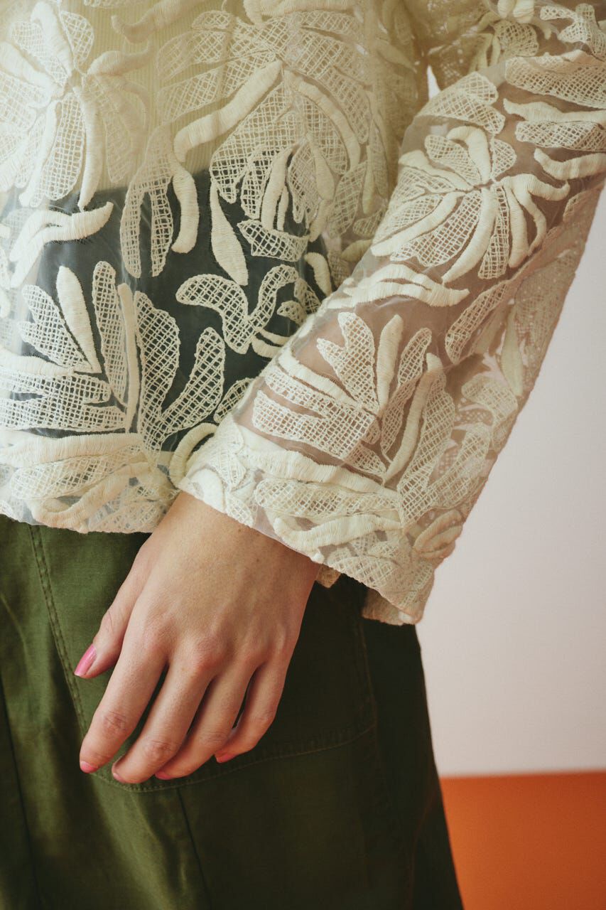 HeRIN.CYE「Lace jacket」|その他|