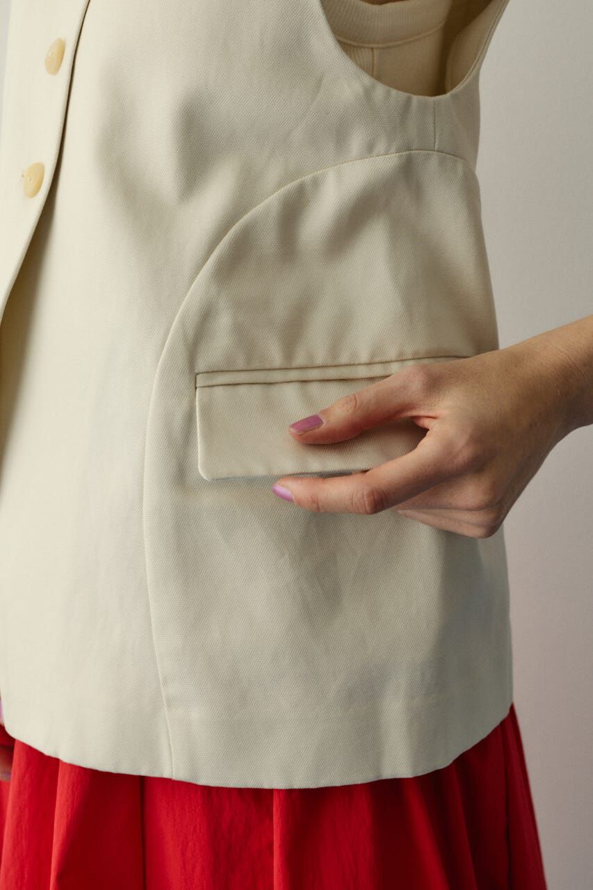 HeRIN.CYE「［予約］Circle switch vest」|ダウンベスト・ベスト|