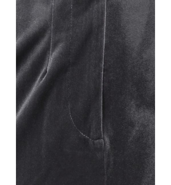 EMODA「【WEB限定】ハイウエストベルトベロアスカート」|スカート|