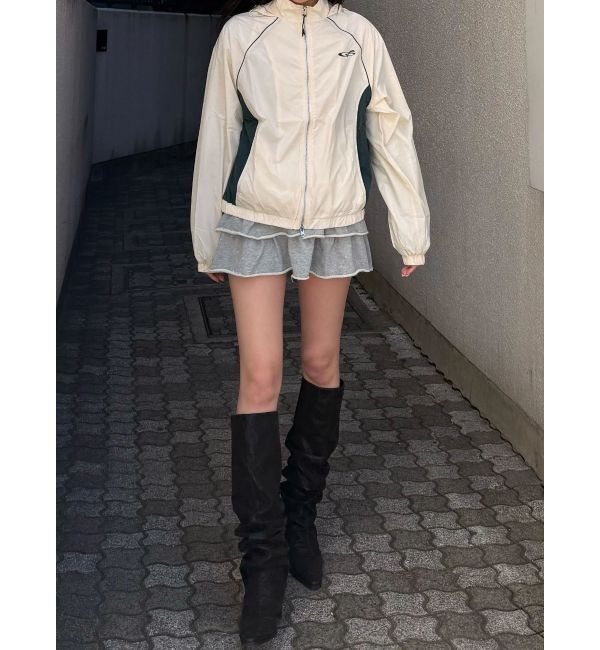 EMODA「スウェットティアードミニスカート」|スカート|