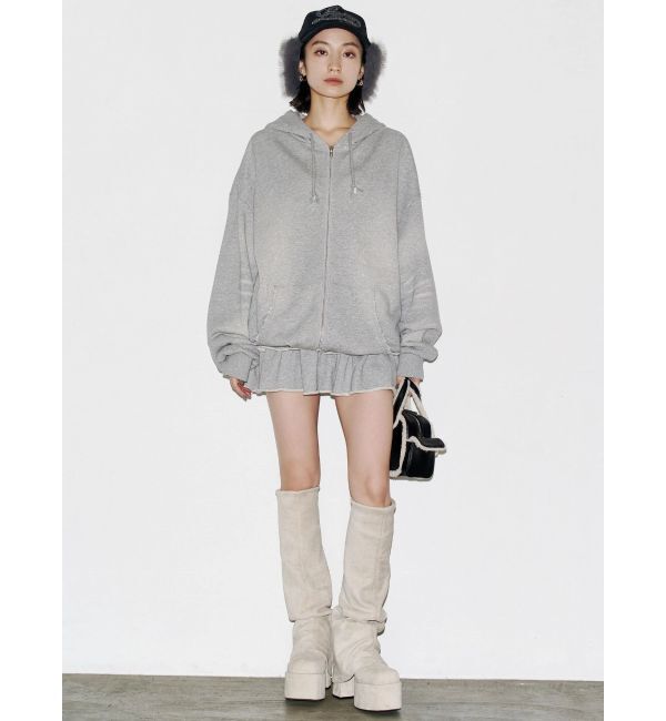 EMODA「スウェットティアードミニスカート」|スカート|