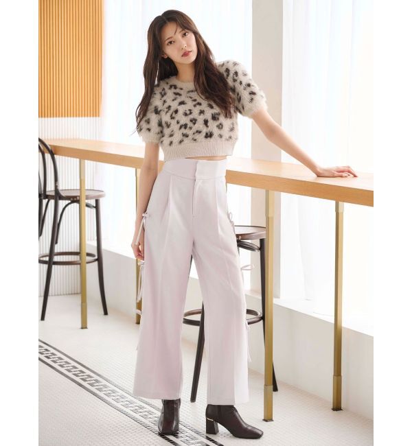 MERCURYDUO「サイドリボンコルセットパンツ」|その他|