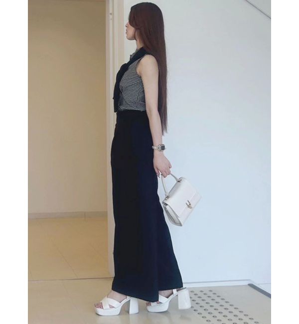 MERCURYDUO「サイドリボンコルセットパンツ」|その他|