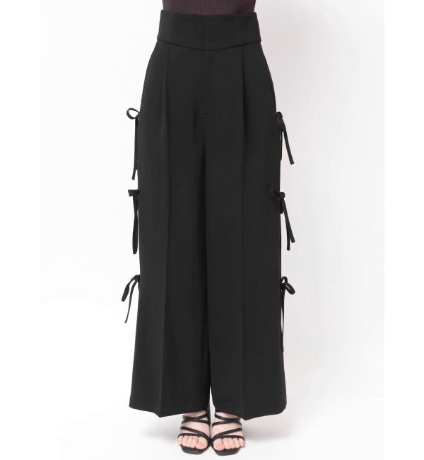 MERCURYDUO「サイドリボンコルセットパンツ」|その他|