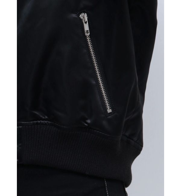 GYDA「【みちょぱコラボ】RIDICULOUS MCPサテンブルゾン」|ブルゾン・スタジャン|