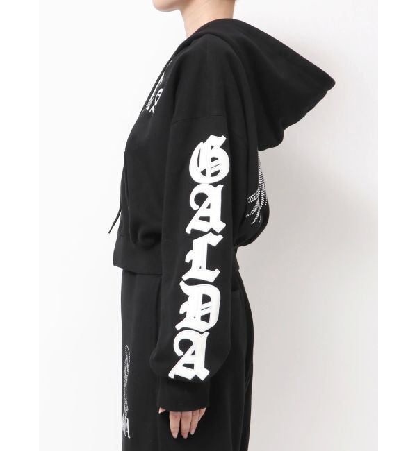 GYDA「GYDA&times;GALFY bijou wing パーカー」|パーカー|