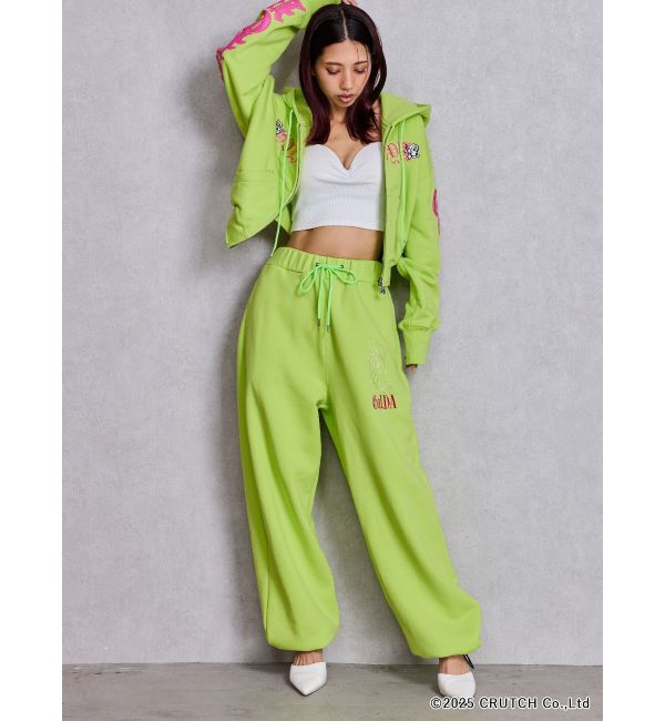 GYDA「GYDA&times;GALFY bijou wing パーカー」|パーカー|