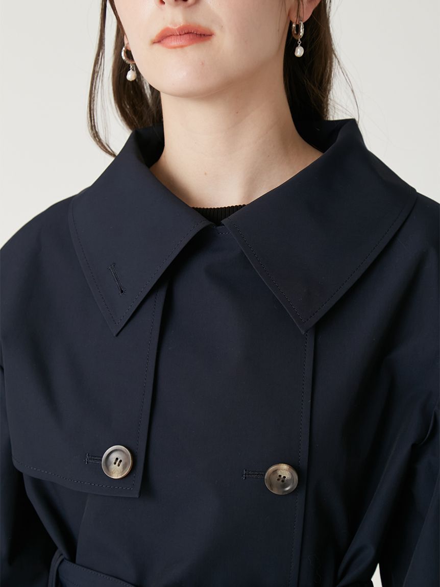 FRAY I.D「ボリュームスリーブショートトレンチコート／撥水」|トレンチコート|