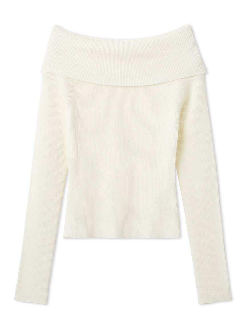 FRAY I.D「ベーシックオフショルリブニット／ウォッシャブル」|ニット・セーター|OWHT