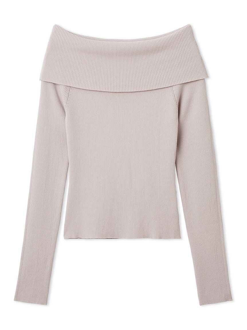 FRAY I.D「ベーシックオフショルリブニット／ウォッシャブル」|ニット・セーター|PNK