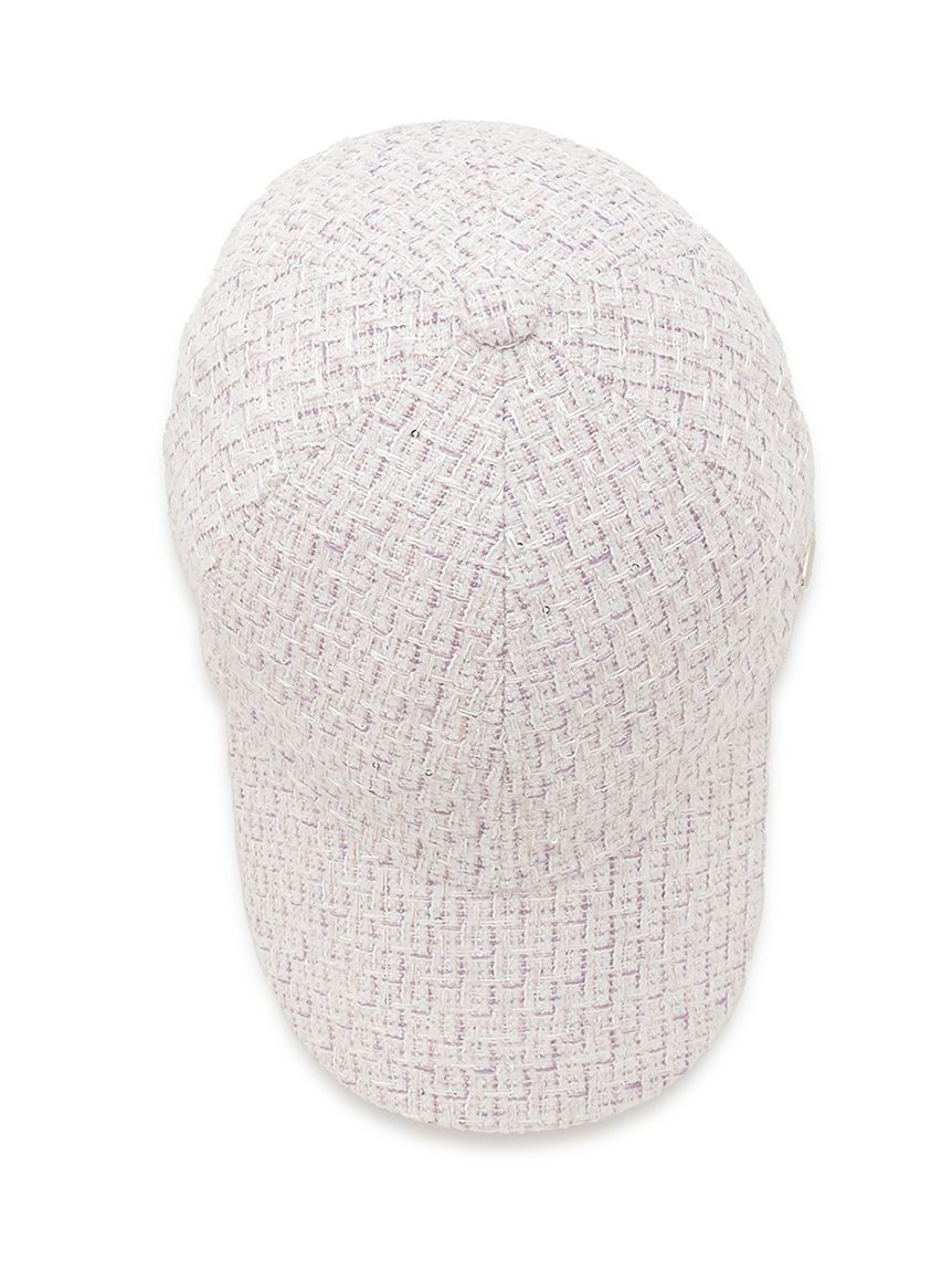 CELFORD「ロゴメタル付きツイードキャップ」|キャップ・キャスケット|