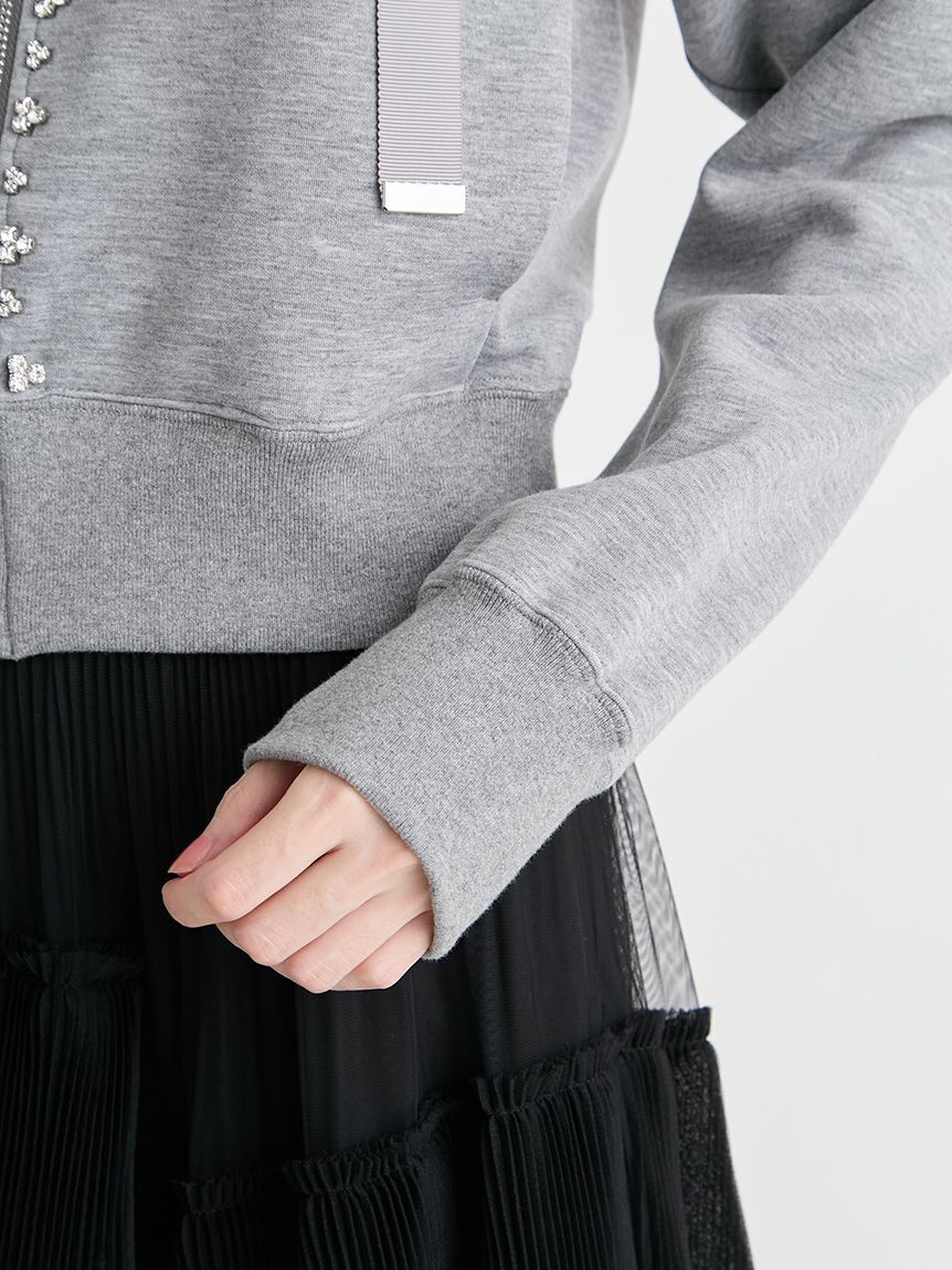 CELFORD「【UVカット】【洗える】フロントビシューフーディー」|パーカー|