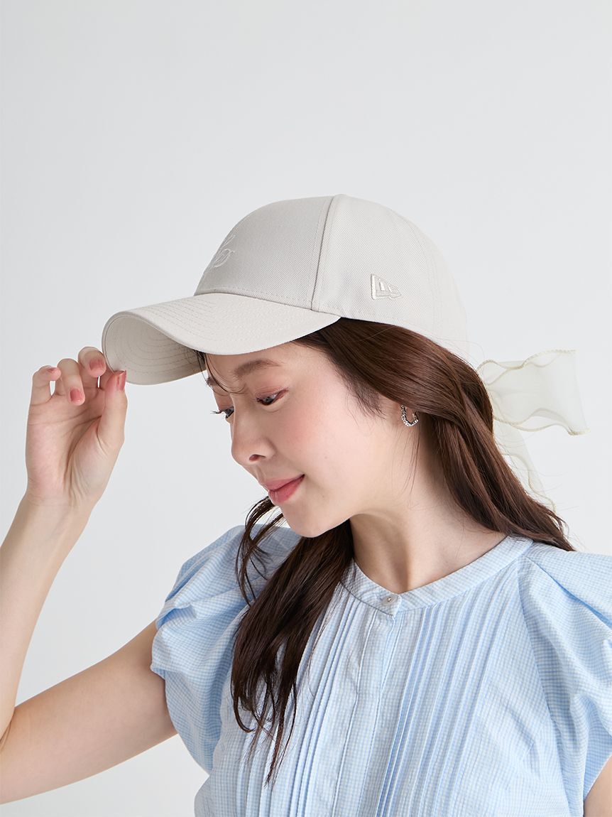 CELFORD「【CELFORD|NEW ERA(R)】コラボシアーリボン付きキャップ」|キャップ・キャスケット|