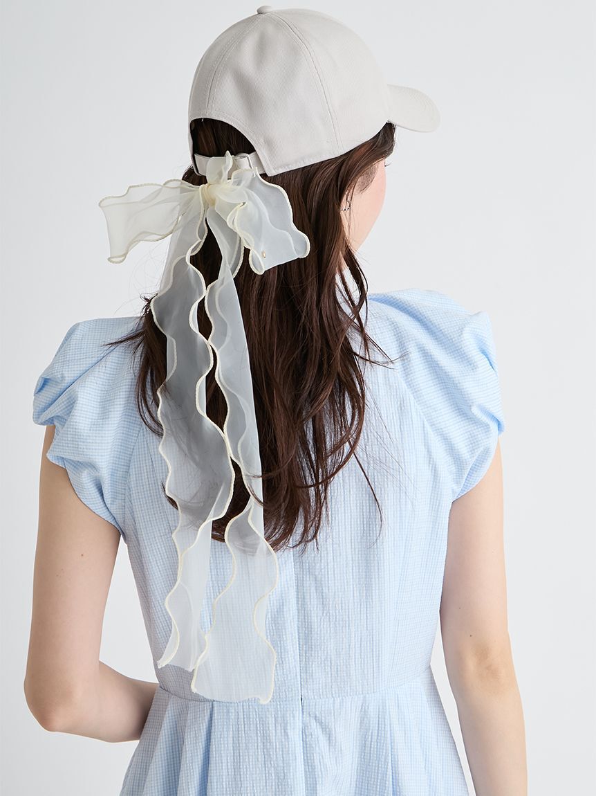 CELFORD「【CELFORD|NEW ERA(R)】コラボシアーリボン付きキャップ」|キャップ・キャスケット|