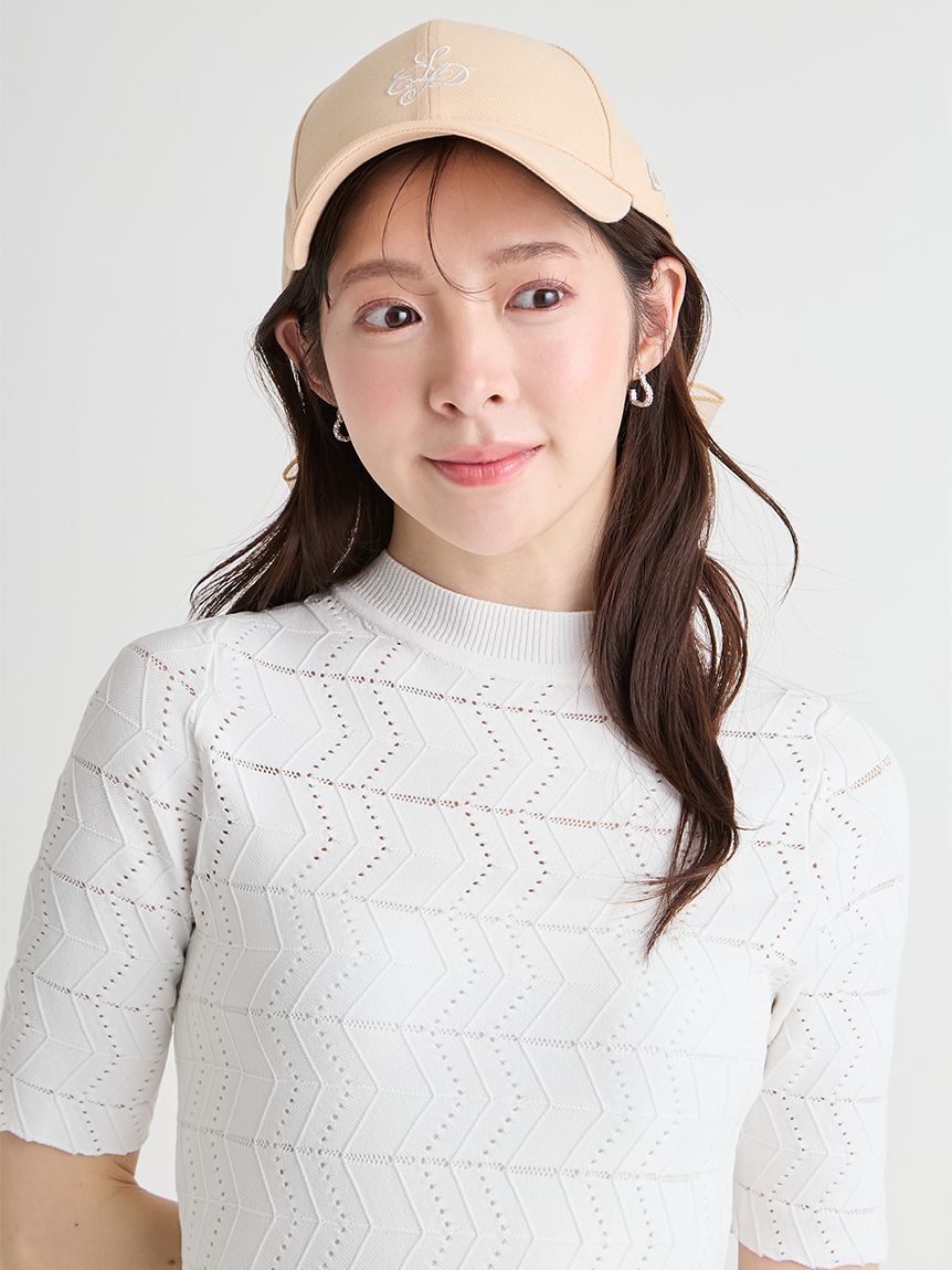 CELFORD「【CELFORD|NEW ERA(R)】コラボシアーリボン付きキャップ」|キャップ・キャスケット|