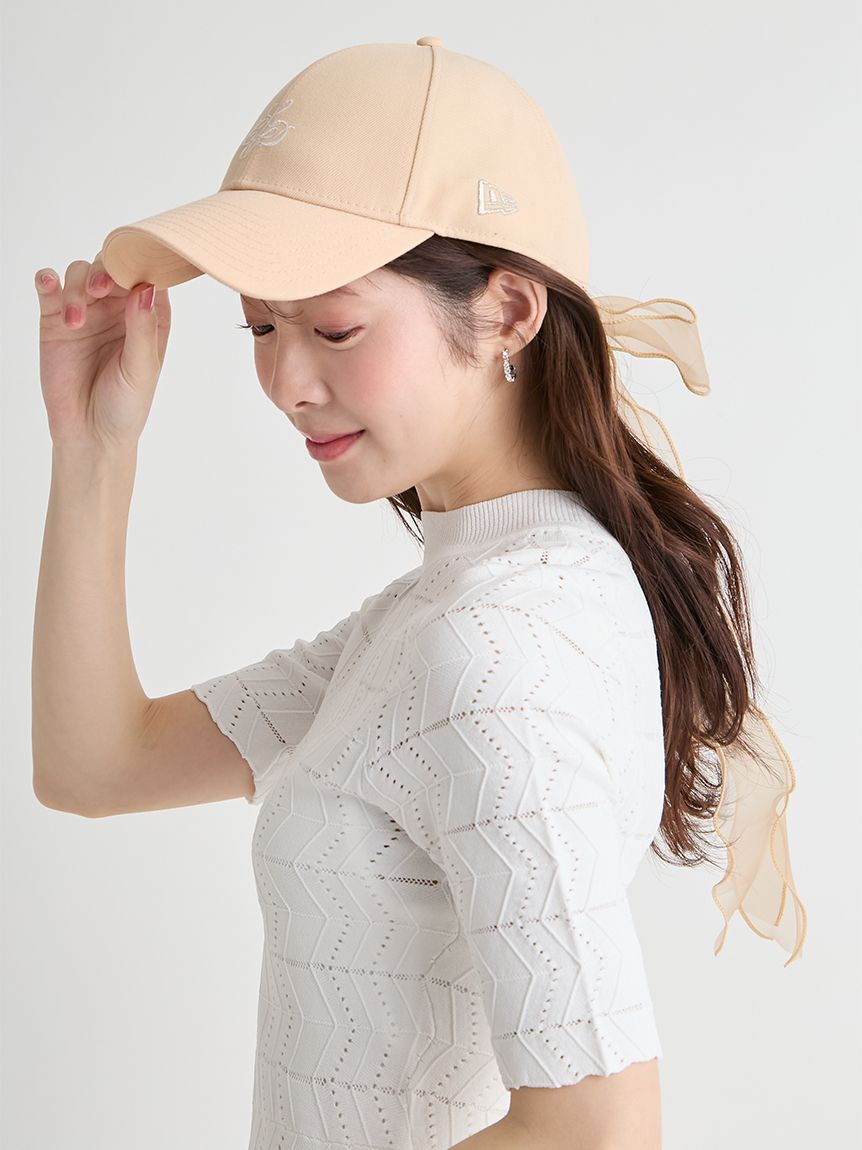 CELFORD「【CELFORD|NEW ERA(R)】コラボシアーリボン付きキャップ」|キャップ・キャスケット|