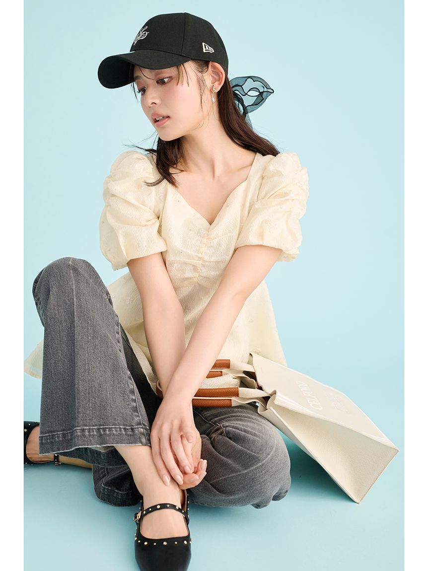 CELFORD「【CELFORD|NEW ERA(R)】コラボシアーリボン付きキャップ」|キャップ・キャスケット|