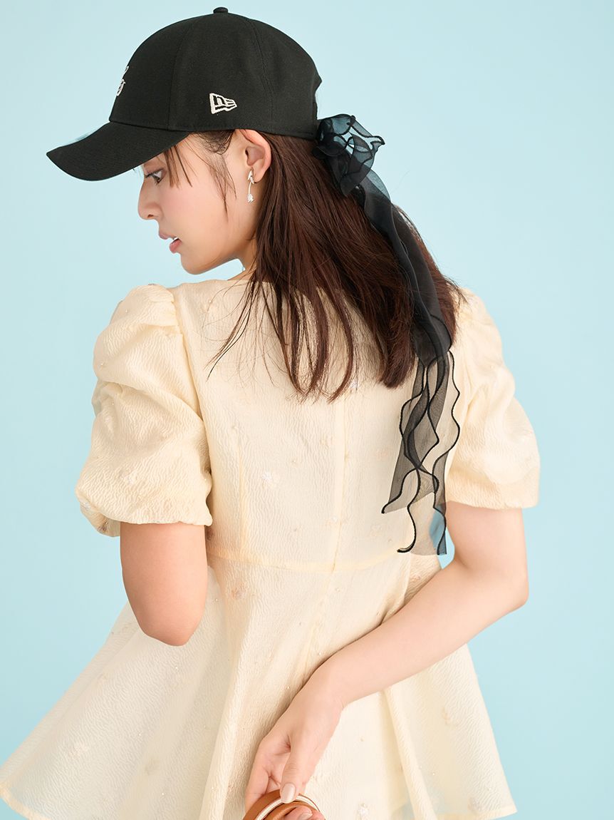 CELFORD「【CELFORD|NEW ERA(R)】コラボシアーリボン付きキャップ」|キャップ・キャスケット|