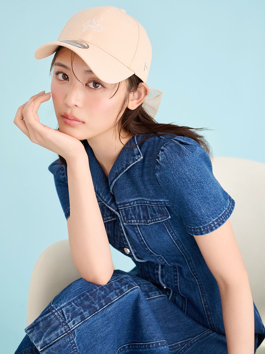 CELFORD「【CELFORD|NEW ERA(R)】コラボシアーリボン付きキャップ」|キャップ・キャスケット|