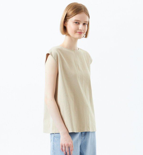 MACKINTOSH PHILOSOPHY「【2025年春夏モデル】DRY OXFORD ブラウス」|シャツ・ブラウス|ベージュ