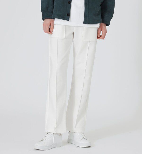  「タックスウェットパンツ」|その他|ホワイト