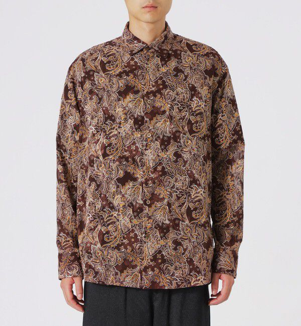  「シアーペイズリーシャツ」|シャツ・ブラウス|