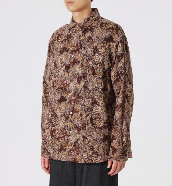  「シアーペイズリーシャツ」|シャツ・ブラウス|