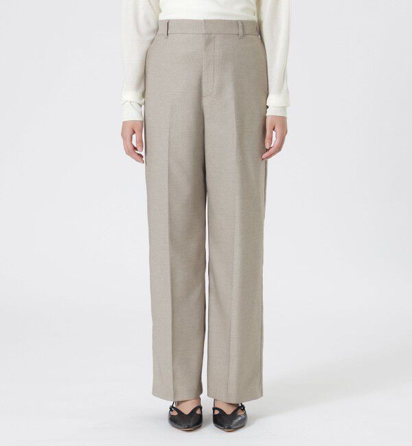  「ラメツイルストレートパンツ」|その他|