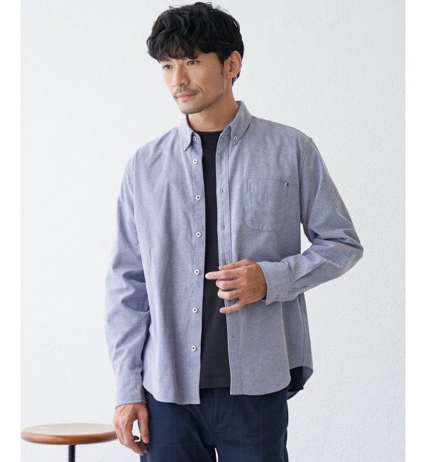 IKKA LOUNGE「ポンチクルーネックジャケットロンT」|Tシャツ・カットソー|