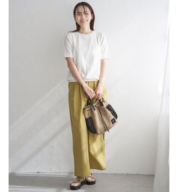 ikka「【雑誌InRed5月号掲載】ポリジュート2WAY巾着バッグ」|その他|