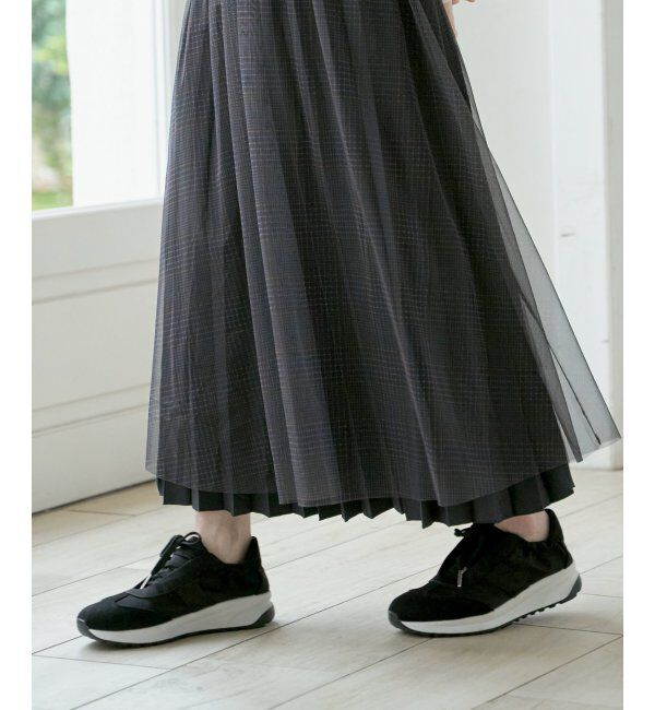 ikka「サテンスーエドコンビスニーカー」|その他|