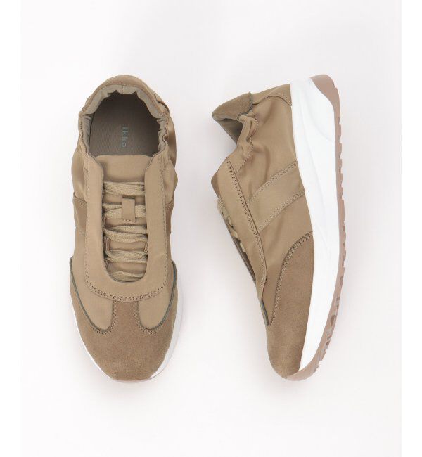 ikka「サテンスーエドコンビスニーカー」|その他|