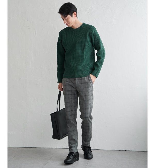 ikka「【2点セット】GOKU楽ニットクルーインナーセット」|プルオーバー|