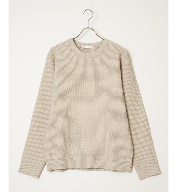 ikka「【2点セット】GOKU楽ニットクルーインナーセット」|プルオーバー|