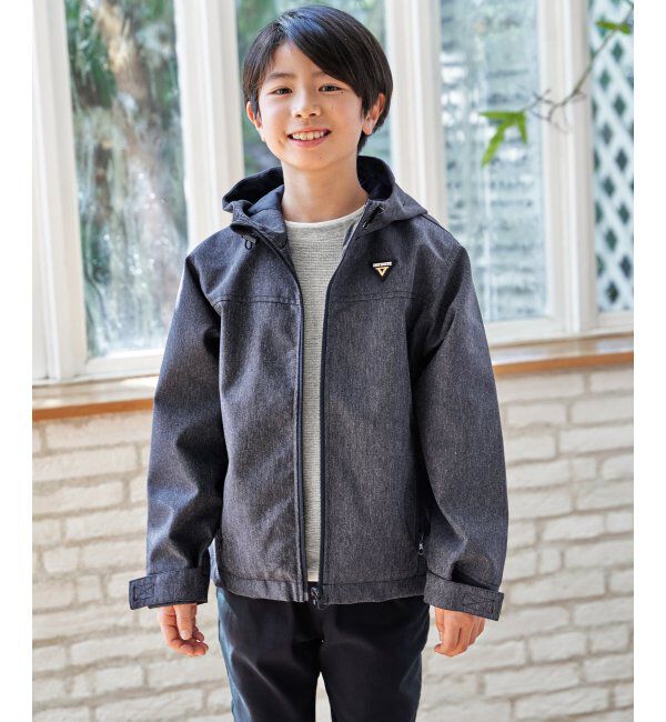 ikka kids「【親子コーデ】メランジマウンテンパーカー（110~160cm）」|その他|ネイビーブルー