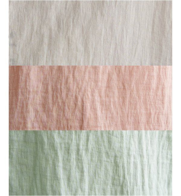 ikka「【雑誌InRed5月号掲載】冷感リネンバンドカラーシャツ」|シャツ・ブラウス|