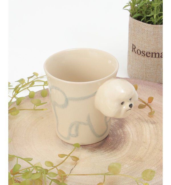 Lbc with Life「アニマルマグ」|食器・キッチングッズ|オフホワイト