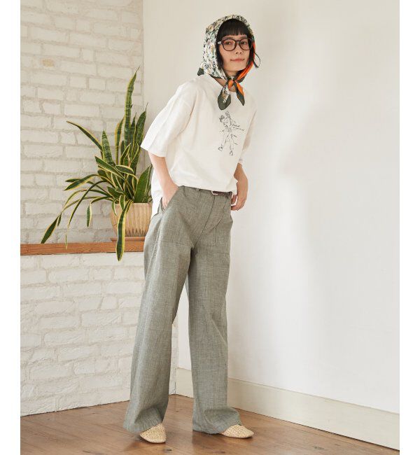 Lbc with Life「コットンシャンブレーベーカーパンツ」|その他|