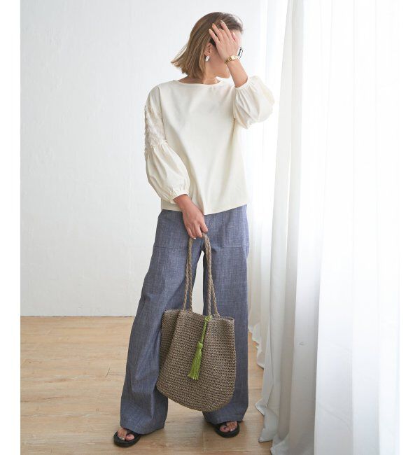 Lbc with Life「コットンシャンブレーベーカーパンツ」|その他|