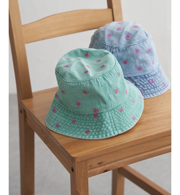 VENCE share style「バタフライデニムハット」|その他|グリーン