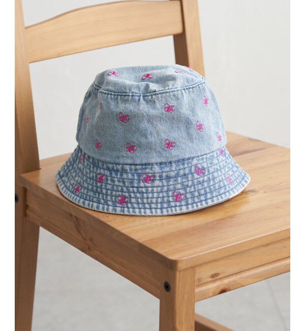 VENCE share style「バタフライデニムハット」|その他|サックスブルー
