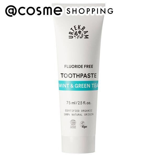  「URTEKRAM(ウルテクラム) ミントアンドグリーンティー 歯磨き (75ml)」|オーラルケア|その他