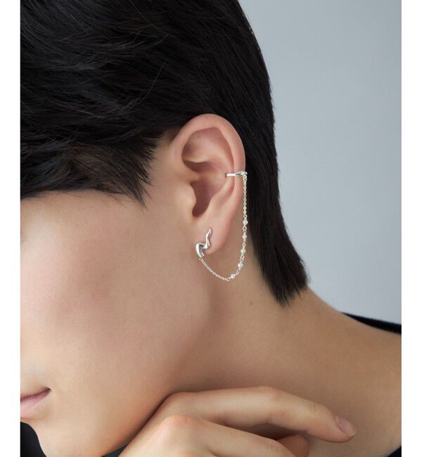 Jouete「【先行予約】[ロープカフス]  パール」|イヤーカフ|