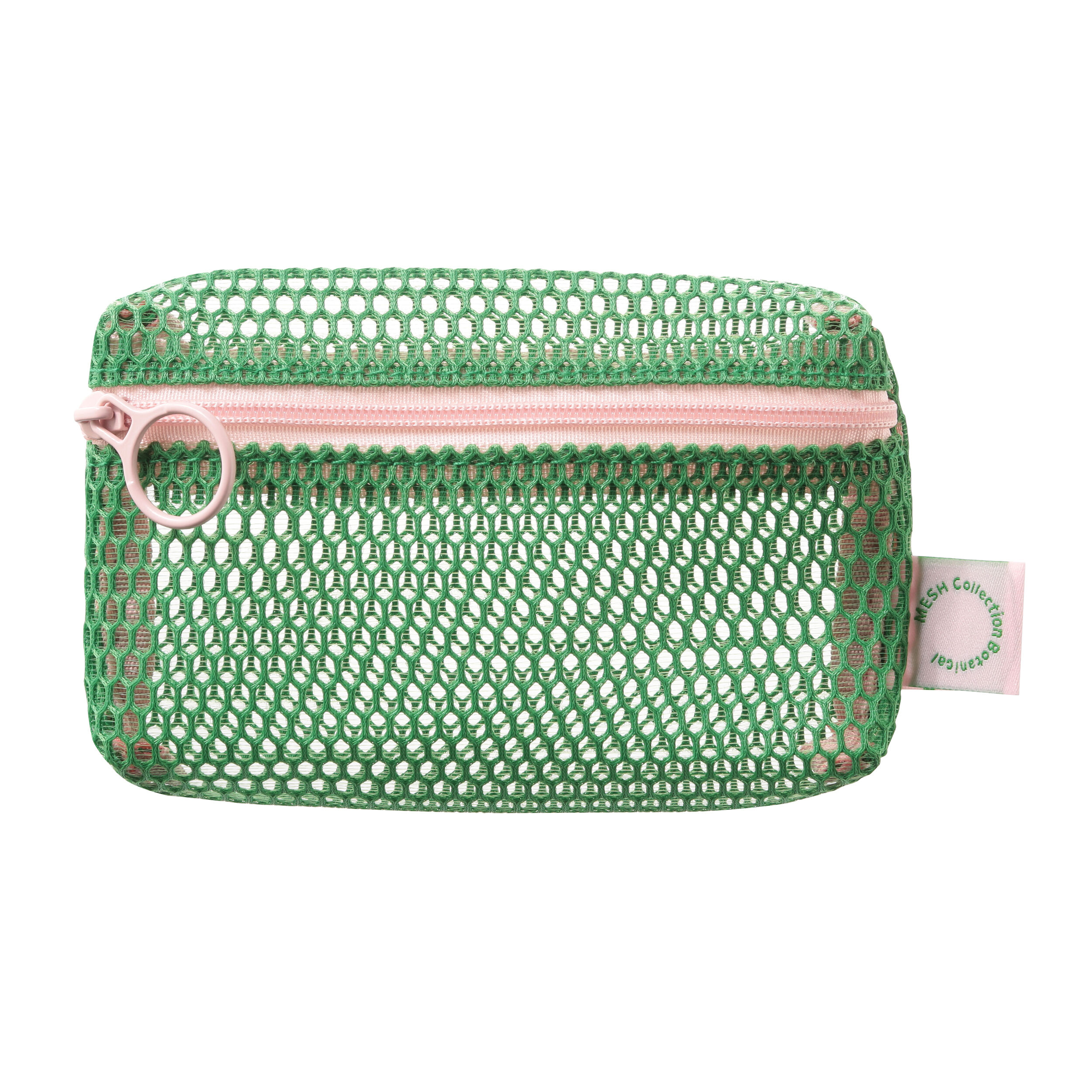  「ミニポーチ／メッシュコレクション」|ポーチ|グリーン