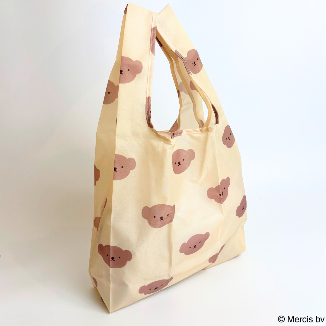  「BRUNA FACE ショッピングバッグS」|エコバッグ|